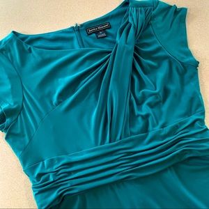 Like new Jessica Howard Teal Dress Sz 16.